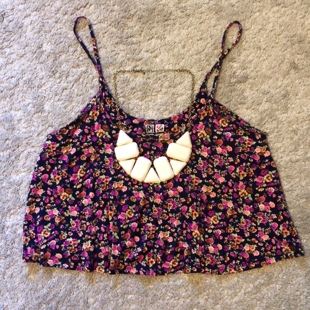 Floral Crop Top